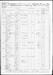 1860 US Census, Tennessee, Grainger Co, Eliza Johnson